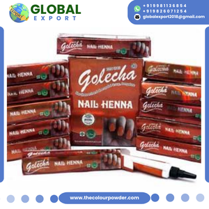 Henné pour ongles à base de plantes de qualité export, en tubes, pâte fluide, 10-12g chacun, pack de 12 couleurs, sans ammoniaque, pour mariages et défilés de mode - Product Image 4