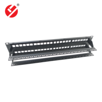 Liyuan LY-BPP38-2S48P Panel Patch FTP Terproteksi 48 Port Cat6 Rakitan Rak 2U 19 Inci