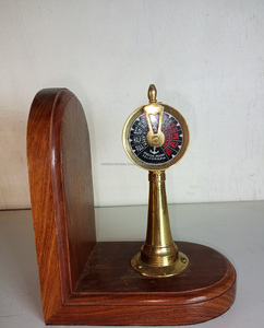 Métal personnalisé impression numérique nautique télégraphe serre-livres gravé bibliothèque bureau bureau décor à collectionner décor à la maison cadeaux - Product Image 5