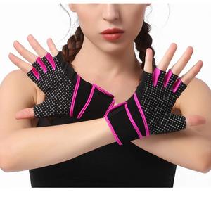 Anti-Slip Weightlifting <b>Gloves</b> Padded Gym <b>Glove</b> Wrist Support Strap Breathable Fitness Powerlifting Training Custom Best Seller - Product Image 2