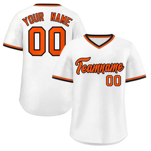 Camiseta de béisbol amarilla personalizada con cuello en V, transpirable, sublimación, nombre personalizado, número, camiseta de softbol unisex - Product Image 2