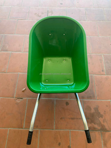 High Quality Vietnam-Made <b>Wheelbarrow</b> with Solid Pneumatic Wheel and Plastic Metal Tray for Garden Construction - Product Image 6
