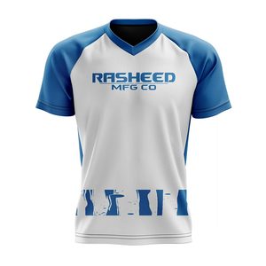 T-shirts unis à séchage rapide et col en V pour hommes, de qualité supérieure, à manches courtes, vente en gros, vierges, personnalisables avec logo - Product Image 3