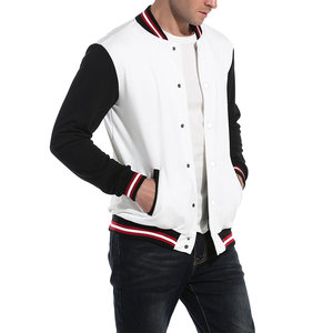 OEM Breathable <b>Men's</b> <b>Bomber</b> <b>Jacket</b> Chenille Embroidery Sleeves Custom Trendy Team Basketball <b>Jacket</b> OEM - Product Image 2