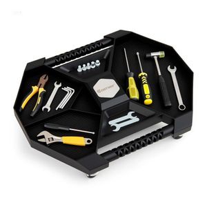 Creeper PP PVC <b>Rolling</b> <b>Tool</b> Storage Caddy with 360 Degrees Swivel Casters 30LBS Capacity for <b>Tool</b> Cases - Product Image 1