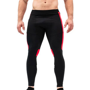 Leggings de compression pour hommes en tissu flexible, vêtements de sport respirants, fabrication sur mesure de leggings de compression - Product Image 1