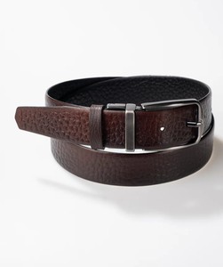 Cinturones Reversibles de Cuero Genuino para Hombre, Cinturones Perforados Elegantes de Doble Cara para Jeans, Venta al Por Mayor con Logotipo Personalizado - Product Image 5