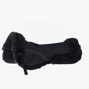 Tapis de selle d'équitation sur mesure en polycoton, haute qualité, style anglais et western, finition satinée avec mousse - Product Image 2