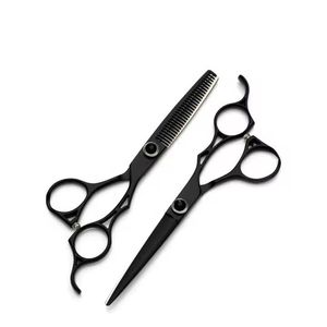 Tijeras de Entresacar de Acero Inoxidable 440C con 32 Dientes, Hoja Afilada, para Diestros, Mango Largo, Uso en Salón de Belleza - Product Image 6