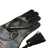 Gants de chasse en cuir personnalisables, respirants, légers et imperméables pour la fauconnerie et la capture d'oiseaux