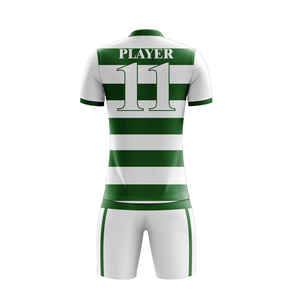 Uniforme de Fútbol Personalizado de Secado Rápido, Corte Ajustado, en Poliéster, para Adultos, con Diseño Sublimado Único, Venta al Por Mayor, Personalizable - Product Image 2