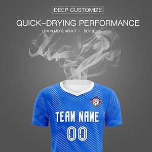 Shorts de football et maillots d'équipe de football, respirants et à séchage rapide, prix réduit d'usine, nom et numéro de joueur personnalisés, 100% polyester - Product Image 1