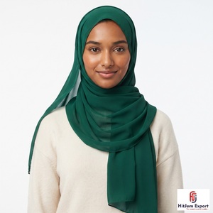 Custom Luxury Chiffon Scarf Soft <b>Silk</b> Feel <b>Head</b> <b>Wrap</b> Shawl OEM ODM Textile Factory Private Label - Product Image 4