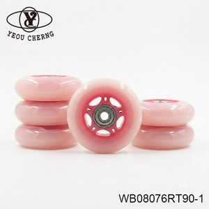 Heavy Duty PU <b>Wheels</b> 100x24mm for Carts & Display Equipment - Product Image 1