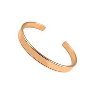 Bracelet ouvert ajustable fait main de qualité supérieure, bijoux en cuivre et laiton artisanaux, cadeau pour hommes et femmes - Product Image 1