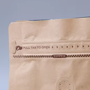 Kraft Paper Flat Bottom Pouch Recyclable Use for Seeds Spices Candy <b>Small</b> Gifts Eco-conscious Ziplock General Retail and Storage - Product Image 3