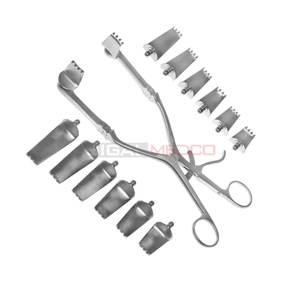 Retractor Cervical Neuro Spine Caspar, Juego Completo, Marco de Acero con Bisagras Manuales para Procedimientos de Neurocirugía y Cirugía de Columna Vertebral - Product Image 2