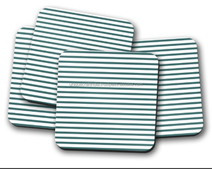 Juego de Posavasos de Corcho y Nogal Ecológicos Hechos a Mano, Diseño Personalizado de la Mejor Calidad, Decoración para Mesa de Té, Bodas y Eventos - Product Image 2