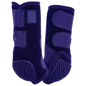 Bottes de protection pour chevaux en néoprène maillé, avec impression de logo personnalisée, design tendance, confortables, multicolores, OEM. - Product Image 1