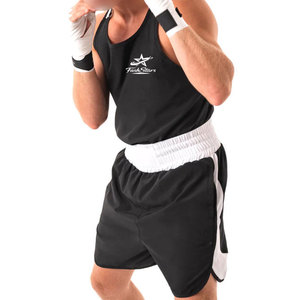Shorts et Débardeurs de Boxe Personnalisés Dernière Collection – Tenues de Sport et d'Entraînement Légères et de Haute Qualité – Nouvelle Arrivée - Product Image 3
