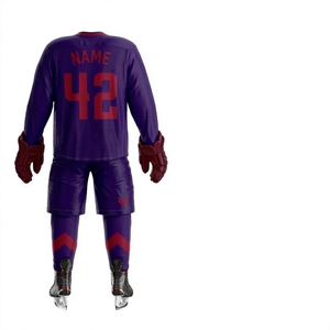 2026 New Arrival Custom Ice Hockey Jerseys OEM Factory Breathable Quick Dry Mesh Hockey Uniforms with Custom Logo Wholesale OEM - Product Image 3