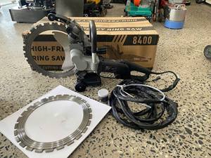 Sierra Circular para Concreto HGP 290 de Alta Eficiencia, Herramienta Eléctrica de Corte de Paredes de 8000W con Capacidad de Profundidad de 29cm, Motor de 220V - Product Image 2