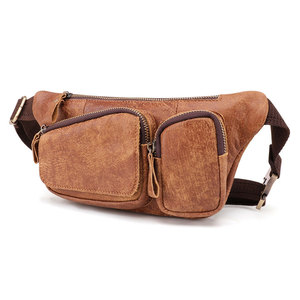 Sac banane unisexe Econex Sports en similicuir motif alligator, moins de 21L, fermeture éclair, sangle détachable, pochette de chasse étanche - Product Image 1