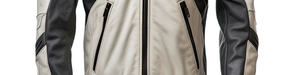 Chaqueta de Cuero para Motociclista, de Piel de Oveja Genuina, Impermeable, a Prueba de Viento, para Hombre, en Blanco y Negro, Personalizada, en Oferta - Product Image 5
