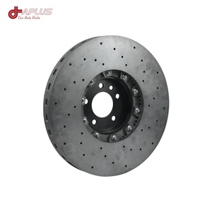 Aplusracing Disque de frein avant en céramique carbone de haute qualité pour 911 GT3 992.1 2024 410X36MM - Product Image 2
