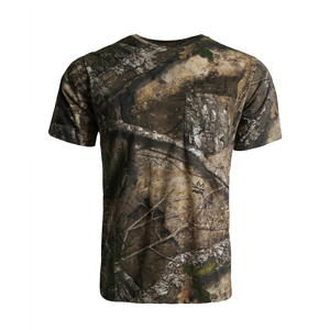 Camiseta de caza de manga corta 100% algodón transpirable de secado rápido para exteriores, hecha en Pakistán - Product Image 1