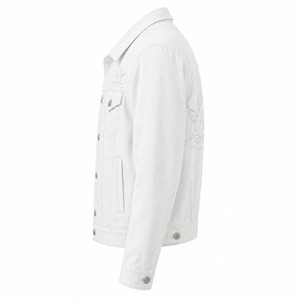 Men Denim <b>Jacket</b> Premium Casual Outerwear Men Denim <b>Jacket</b> Built With High Quality Cotton Denim Classic Button Design - Product Image 5