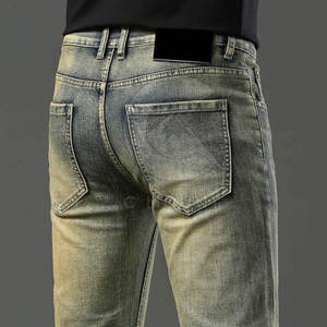 Pantalones Vaqueros con Lavado Ácido, Corte Holgado, Pierna Ancha, Estilo Retro, Moda Urbana - Product Image 6