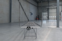 Système de culture verticale multi-cultures Reinfa-Plateaux de marée extensibles et base roulante (prix direct d'usine)