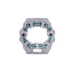 Custom DW6900 Compatible Iced Out Metal <b>Case</b> Luxury Stainless Steel Mod Watch Design for Men Premium Luxury Build for Men - Product Image 2