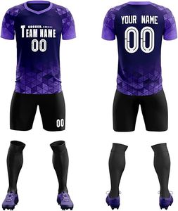 Conjunto de Camisetas de Fútbol al por Mayor 2024, Nombre de Marca Personalizado, Unisex para Adultos, 100% Poliéster, Transpirable, Ligero, de Secado Rápido, Manga Corta - Product Image 1