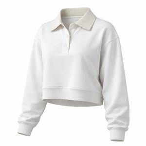 Ventes en gros de hauts de style rugby pour femmes, design personnalisé pour les achats en gros - Fabricant OEM et fournisseur direct d'usine - Product Image 3