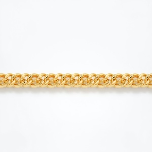 14K <b>Solid</b> <b>Gold</b> Curb Chain Necklace Classic Cuban Link Fine Jewellery High Polish Unisex Luxury Custom OEM Jewelry - Product Image 3