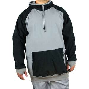 Waterproof Softshell Ski Hoodie Men Custom Oversized Snowboarding Pullover Fleece Thermal Winter Sports Technical Riding Jacket - Product Image 1