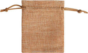 Sacs cadeaux en toile de jute, sacs en toile de jute pour mariage, pochettes en lin pour bijoux avec cordon de serrage pour anniversaire, fête, cadeaux de mariage, café (3x4) - Product Image 5