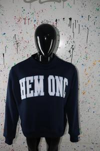 HEM ONC Mock Neck 450 GSM Sweatshirts mit individuellem Namen, Applikationsstickerei, Oversize-Boxy-Fit, 100% Baumwollfleece, French Terry - Product Image 5
