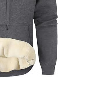 Sudadera con Capucha Personalizada para Hombre, 500 g/m², 100% Algodón, Básica, Bordada, Estilo Pullover, Invierno, Gruesa, Oversize, Lisa, con Patrón Sencillo - Product Image 3