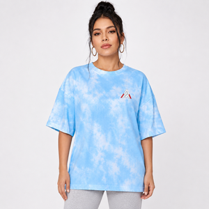 Camiseta Oversize de Alta Calidad para Mujer con Material Suave, Corte Holgado y Construcción Duradera para Ropa Casual de Calle - Product Image 1