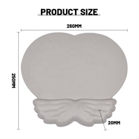 Tapis de souris en mousse à mémoire de forme, tapis de souris de jeu avec repose-poignet, tapis de clavier pour gamer, tapis en cuir PU pour ordinateur portable, bureau, maison