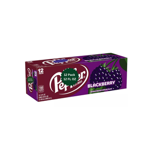 Refresco Dr Pepper Sabor Mora al por Mayor, 12 Latas de 355ml, Ideal para Cadenas de Tiendas Minoristas, Supermercados y Tiendas de Conveniencia, Exportación Global - Product Image 1