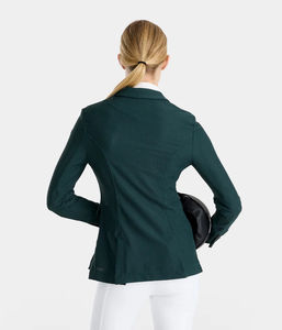 Chaqueta de competición ecuestre para mujer, personalizada OEM, suave, transpirable, para montar a caballo, personalizable. - Product Image 2