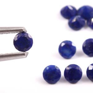 Lapislázuli Redondo de 2mm, Gema Suelta Tallada, Precio de Fábrica, Gema de Alta Calidad para Fabricación de Joyería, Venta al Por Mayor - Product Image 3