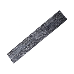 Custom Handmade Damascus Blank <b>Billet</b> 12 Inches Damascus <b>Steel</b> Blank <b>Billet</b> for Making Knives - Product Image 6