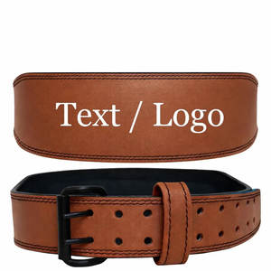 Ceinture de musculation en cuir personnalisée – Ceinture de musculation et de powerlifting haut de gamme, ceinture de fitness en cuir sur mesure - Product Image 5