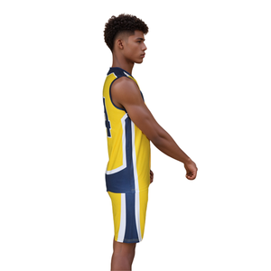 Uniforme de Voleibol Personalizado OEM para Hombre, Antibacteriano, Ligero, que Absorbe la Humedad, Conjunto de Uniforme de Voleibol para Equipo - Product Image 2