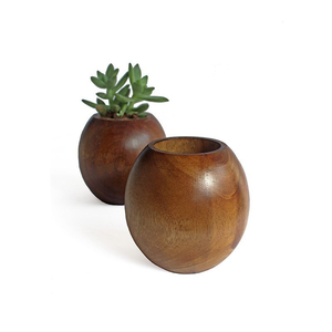 Maceta de madera ecológica para mesa, decoración de balcón, maceta de madera al mejor precio - Product Image 2